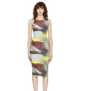 Miaou Akira Dress Motion Cut Out Back New With Tags Size Medium